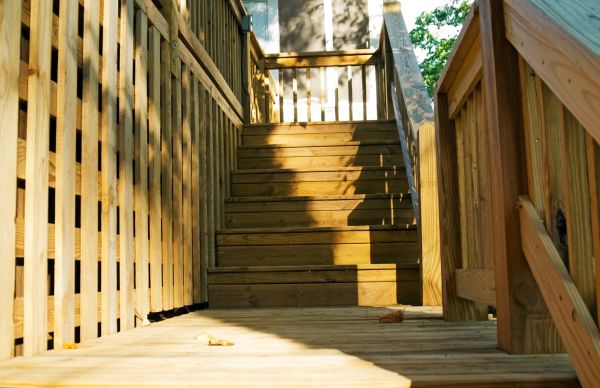 Deck Steps Replacement in Schaumburg