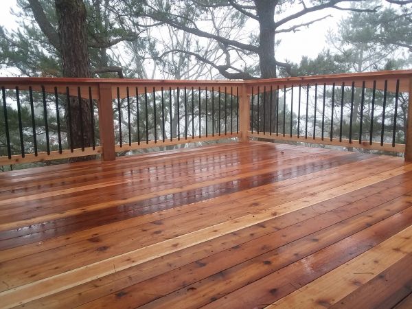 Cedar Deck Repair in Schaumburg